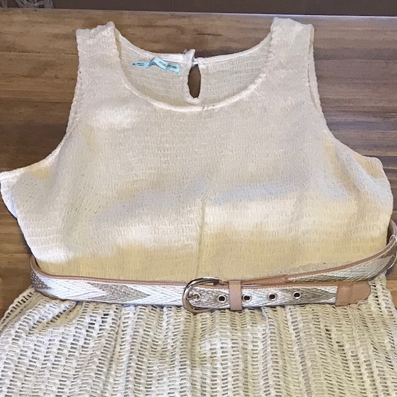 Maurices: Cream Maxi dress Sz XL - Picture 6 of 7